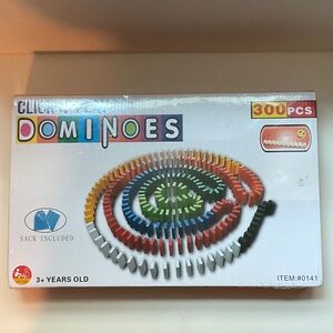 Colorful 300-Piece Domino Set by